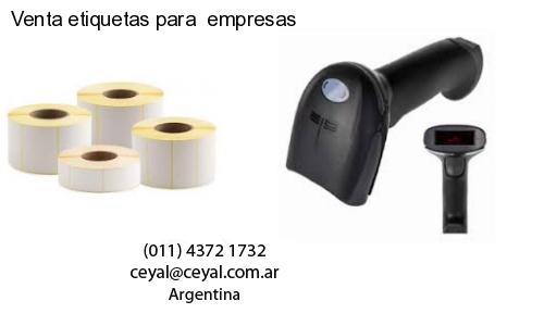 Venta etiquetas para  empresas