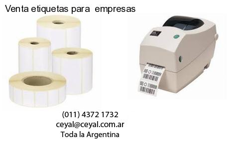 Venta etiquetas para  empresas