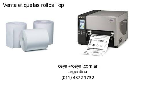 Venta etiquetas rollos Top