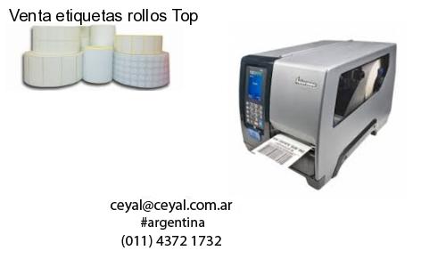 Venta etiquetas rollos Top