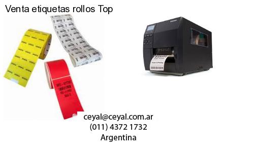 Venta etiquetas rollos Top