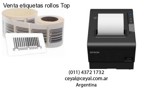 Venta etiquetas rollos Top