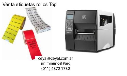 Venta etiquetas rollos Top