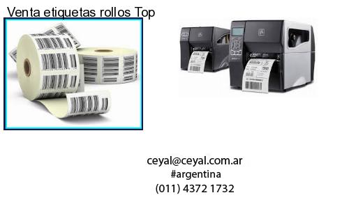 Venta etiquetas rollos Top