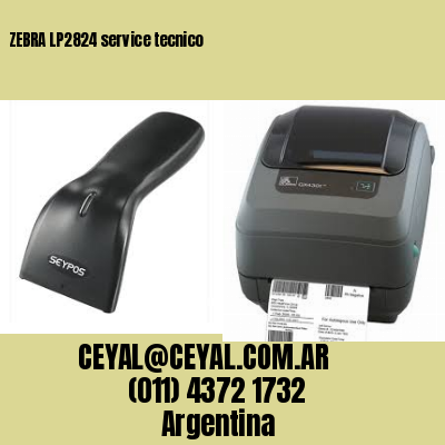 ZEBRA LP2824 service tecnico