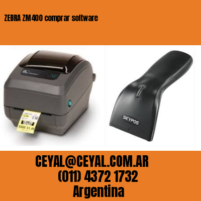 ZEBRA ZM400 comprar software