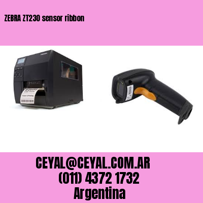 ZEBRA ZT230 sensor ribbon