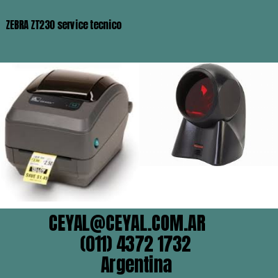 ZEBRA ZT230 service tecnico