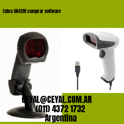 Zebra GK420t comprar software