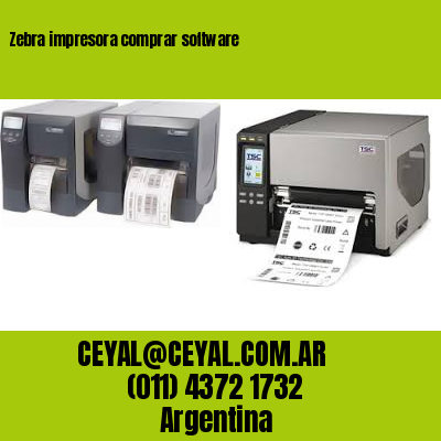 Zebra impresora comprar software