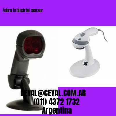Zebra industrial sensor