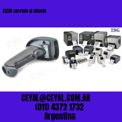 Zt230 servicio al cliente