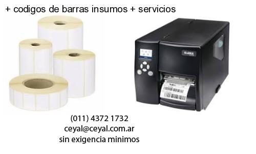   codigos de barras insumos   servicios