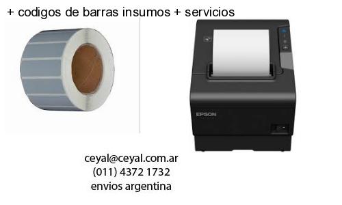   codigos de barras insumos   servicios