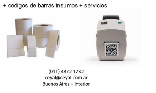   codigos de barras insumos   servicios