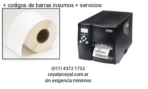   codigos de barras insumos   servicios