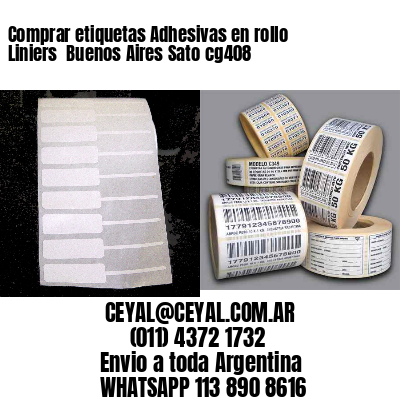 Comprar etiquetas Adhesivas en rollo Liniers  Buenos Aires Sato cg408