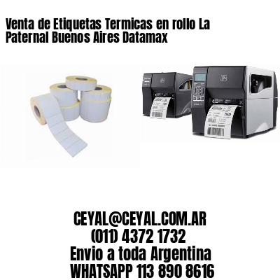 Venta de Etiquetas Termicas en rollo La Paternal Buenos Aires Datamax