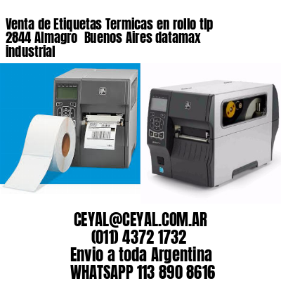 Venta de Etiquetas Termicas en rollo tlp 2844 Almagro  Buenos Aires datamax industrial
