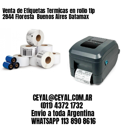 Venta de Etiquetas Termicas en rollo tlp 2844 Floresta  Buenos Aires Datamax