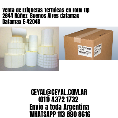 Venta de Etiquetas Termicas en rollo tlp 2844 Núñez  Buenos Aires datamax Datamax E-4204B