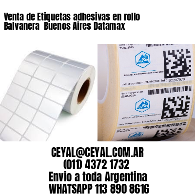 Venta de Etiquetas adhesivas en rollo Balvanera  Buenos Aires Datamax