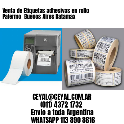 Venta de Etiquetas adhesivas en rollo Palermo  Buenos Aires Datamax