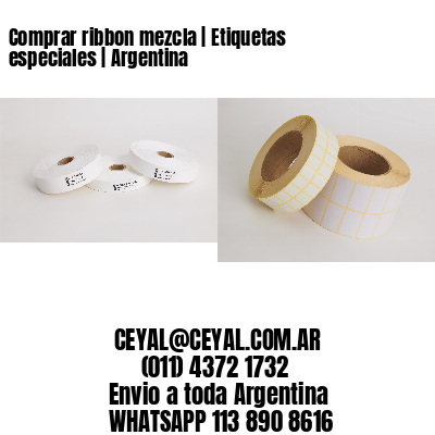 Comprar ribbon mezcla | Etiquetas especiales | Argentina