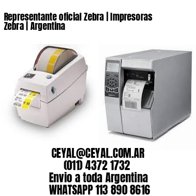 Representante oficial Zebra | Impresoras Zebra | Argentina