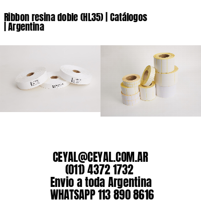 Ribbon resina doble (HL35) | Catálogos | Argentina