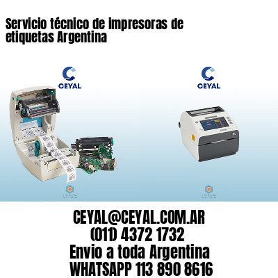 Servicio técnico de impresoras de etiquetas Argentina