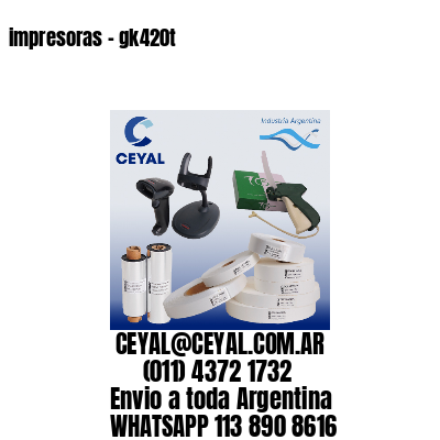 impresoras – gk420t