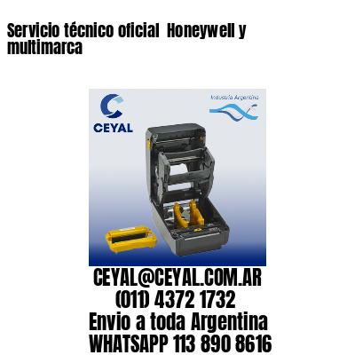 Servicio técnico oficial  Honeywell y multimarca