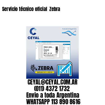 Servicio técnico oficial  Zebra