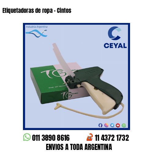 Etiquetadoras de ropa – Cintos