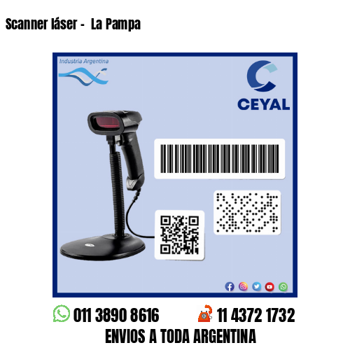 Scanner láser –  La Pampa