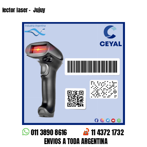 lector laser -  Jujuy