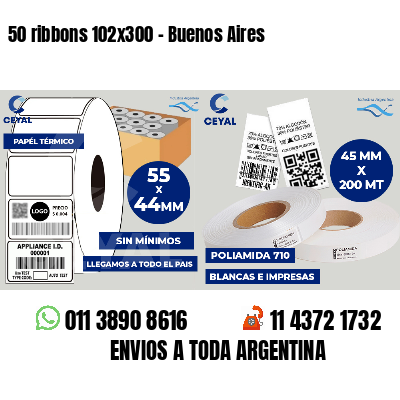 50 ribbons 102x300 - Buenos Aires