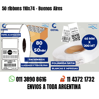 50 ribbons 110x74 - Buenos Aires