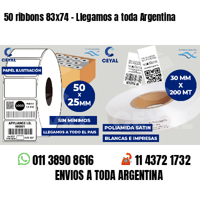 50 ribbons 83x74 - Llegamos a toda Argentina