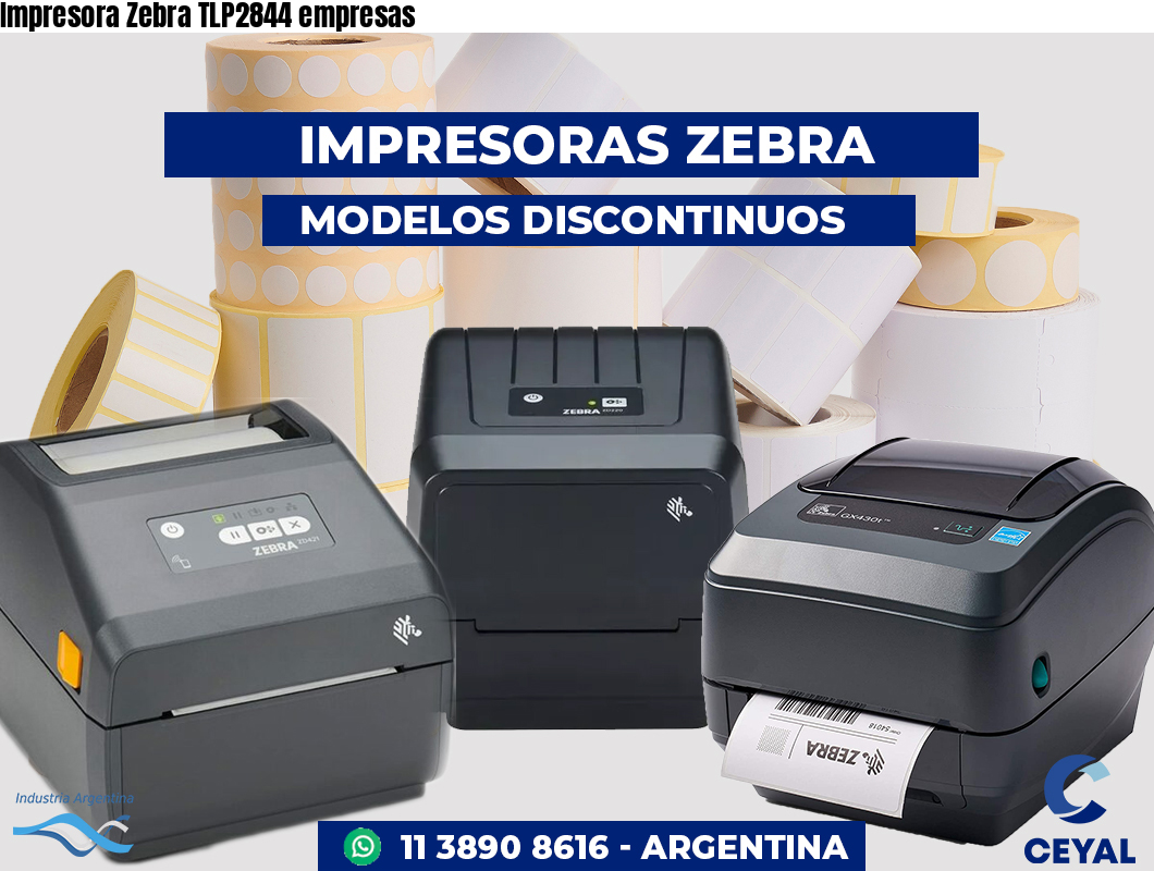 Impresora Zebra TLP2844 empresas