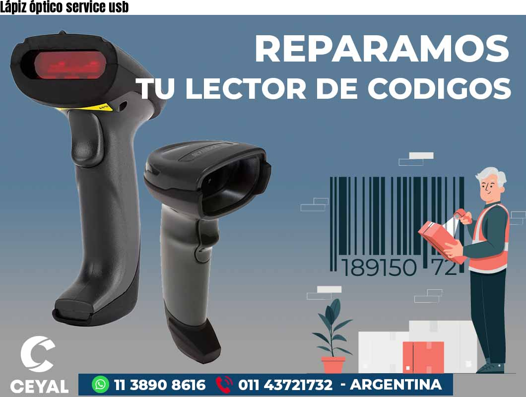 Lápiz óptico service usb