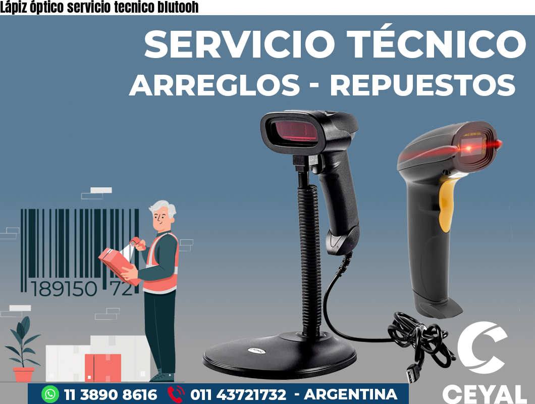 Lápiz óptico servicio tecnico blutooh