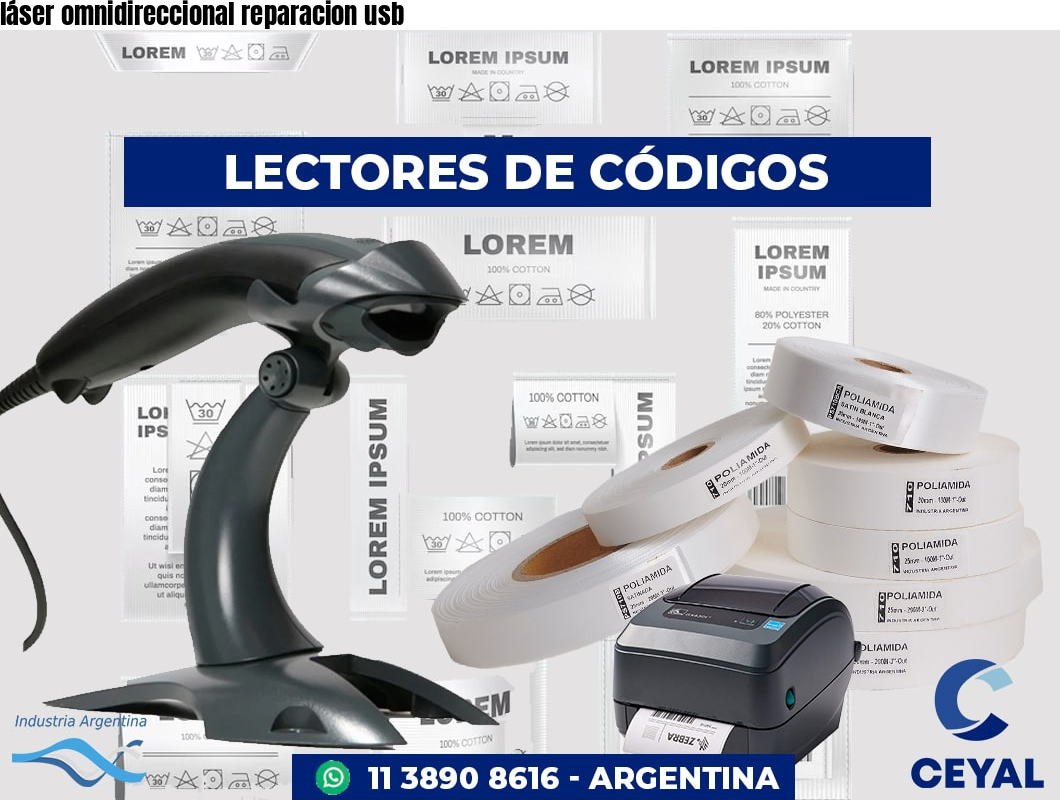 láser omnidireccional reparacion usb