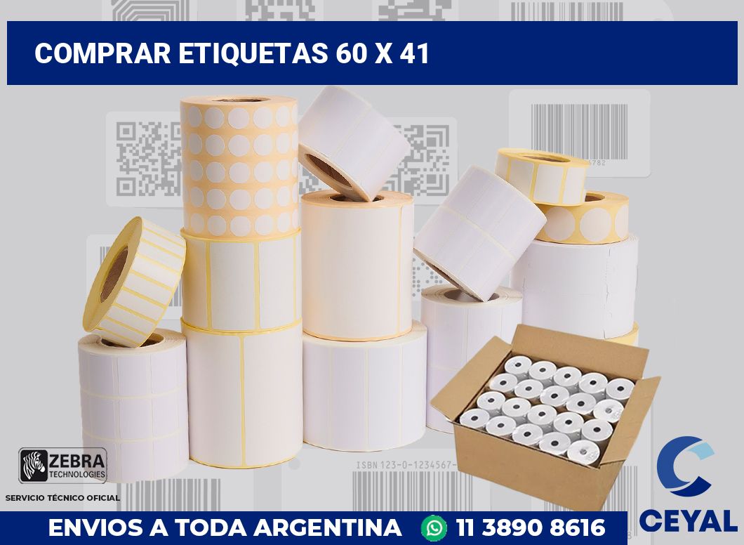 Comprar etiquetas 60 x 41