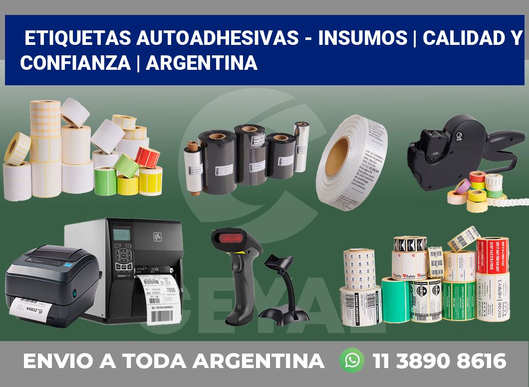 Etiquetas autoadhesivas – insumos | Calidad y confianza | Argentina