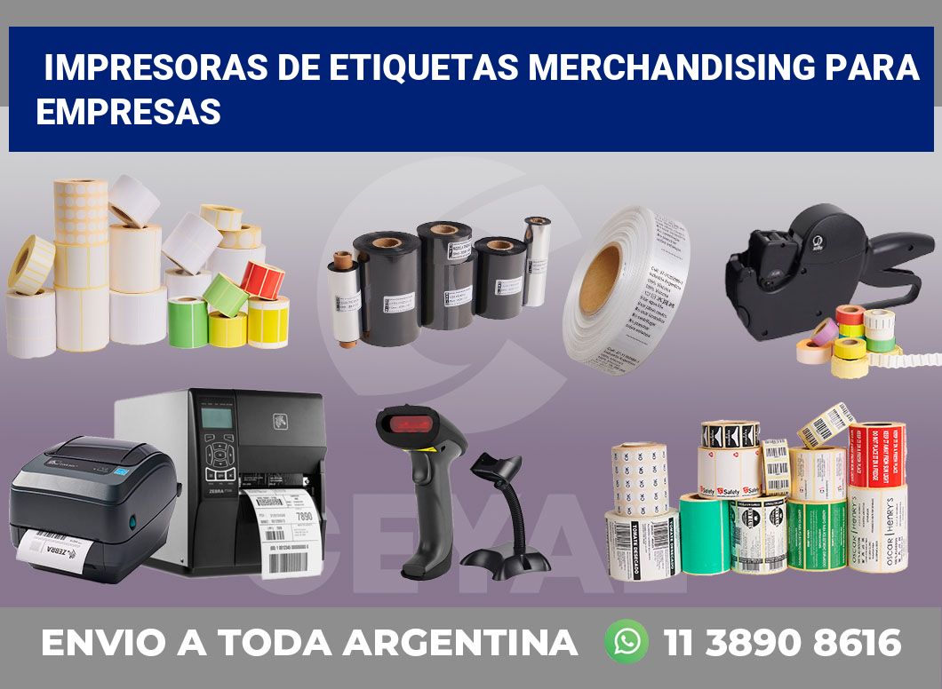 Impresoras de etiquetas Merchandising para empresas