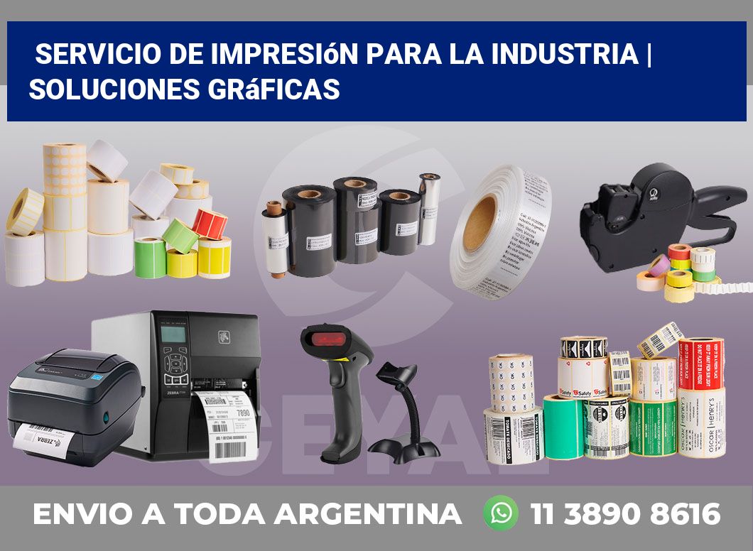 Servicio de impresión para la industria | Soluciones gráficas