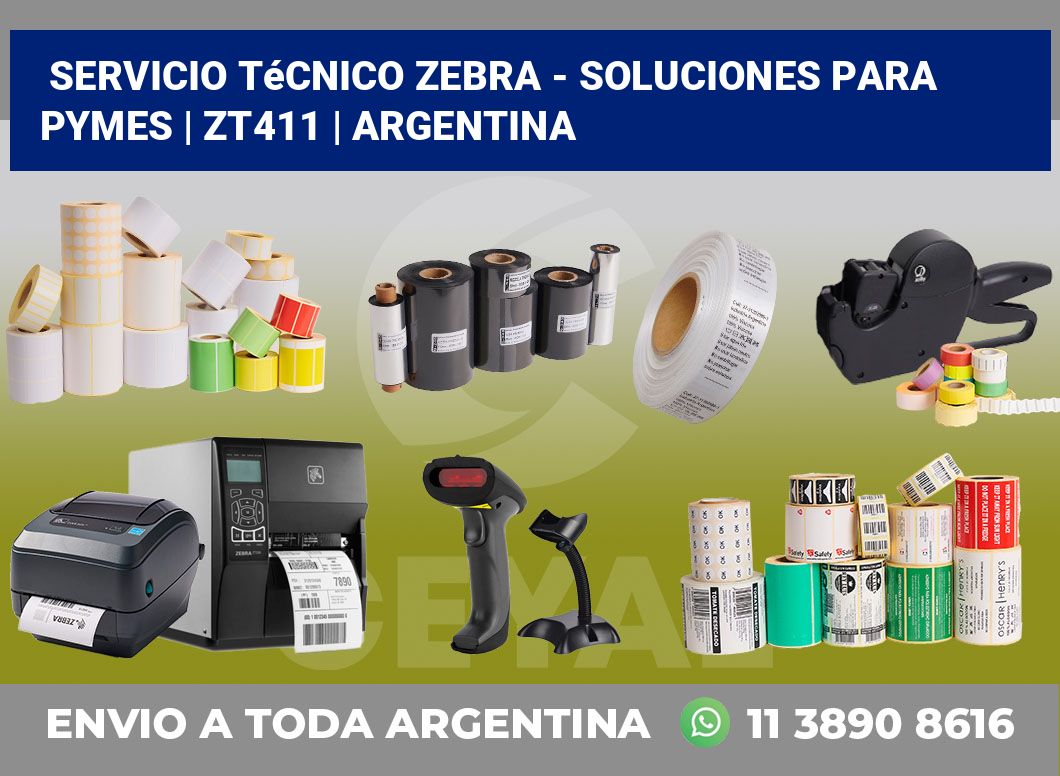 Servicio técnico Zebra – Soluciones para Pymes | ZT411 | Argentina