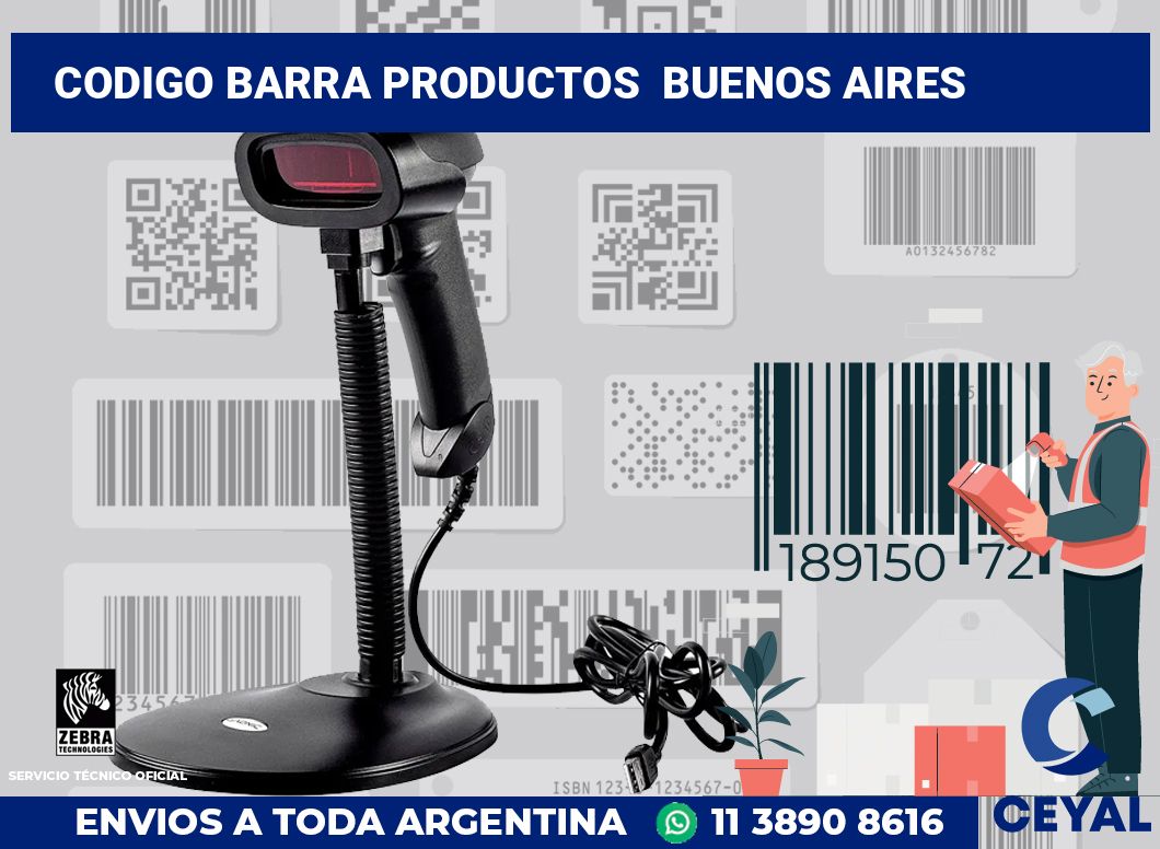 codigo barra productos  Buenos Aires